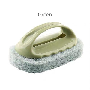 hand held cleaning brisel pads for Kitchen / Bathroom Cleaning sponge/pads