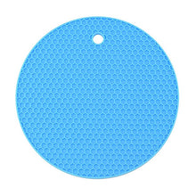 Load image into Gallery viewer, Round Heat Resistant Silicone Mat Drink Cup Coasters Non-slip Pot Holder Table Placemat Kitchen Accessories Onderzetters
