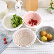 Load image into Gallery viewer, Multifunctional Kitchen Collander Strainer Double-layer Drain Basin an Basket Washing Basket Collanders and Strainers for Fruits Vegetables Pasta Spaghetti Grains Salads