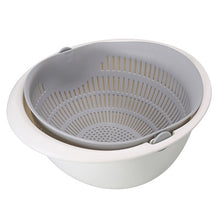 Load image into Gallery viewer, Multifunctional Kitchen Collander Strainer Double-layer Drain Basin an Basket Washing Basket Collanders and Strainers for Fruits Vegetables Pasta Spaghetti Grains Salads