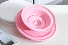 Load image into Gallery viewer, Cake Rotary Table Plate Plastic Rotating Anti-skid Round Cake Turntable Decorating StandKitchen DIY Pan Baking Tool Home Tool